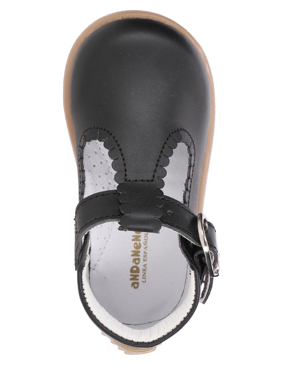 Bota de piel Nappa para bebé niña 5