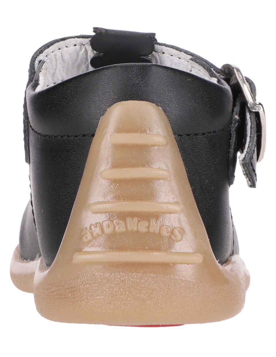 Bota de piel Nappa para bebé niña 6
