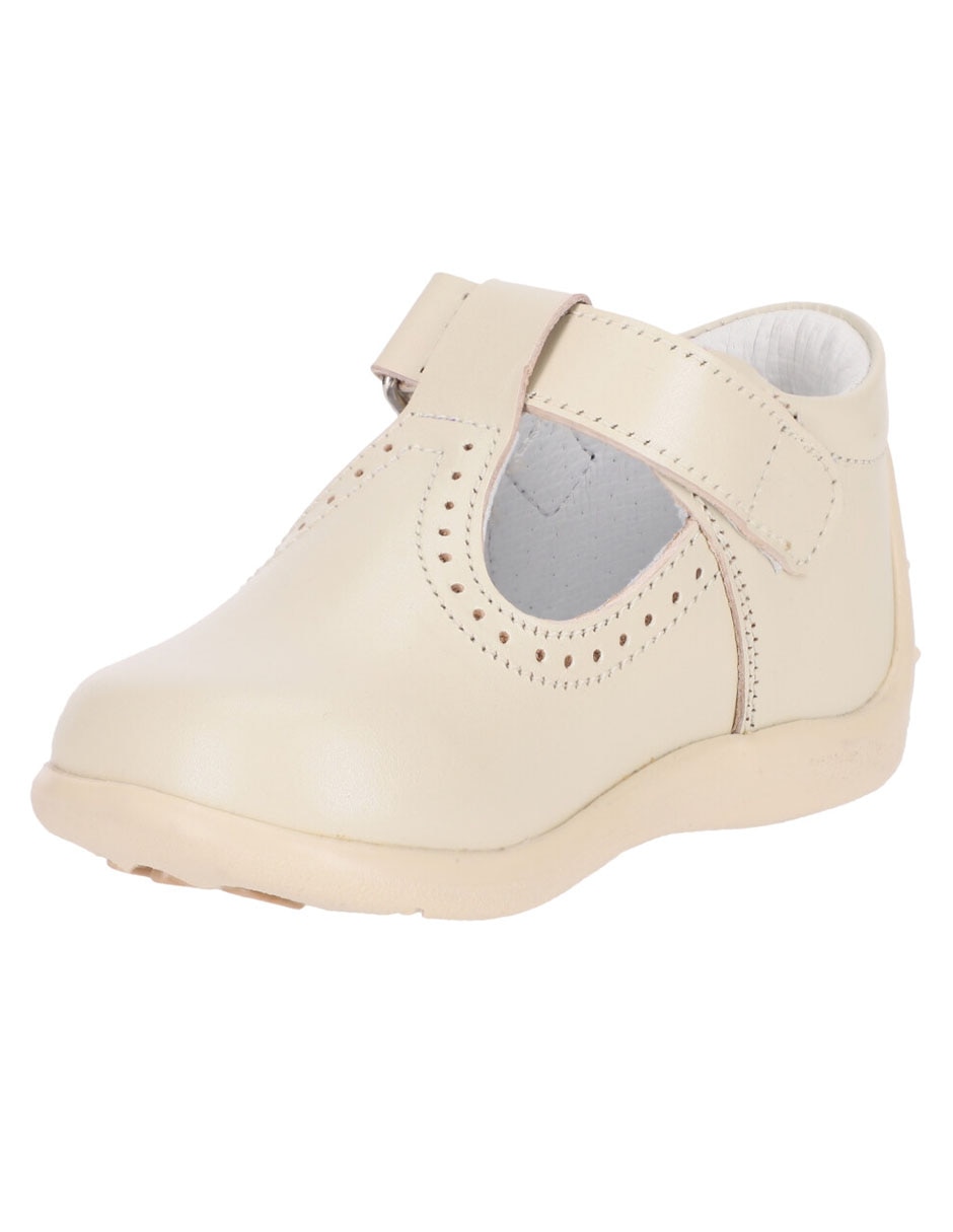 Bota de piel para niña