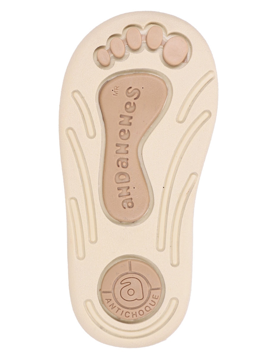 Bota de piel para niña