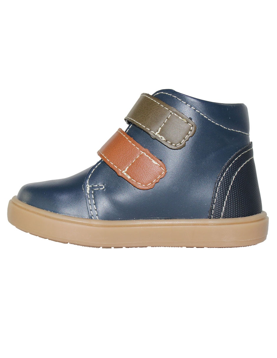 Bota de piel Leon para bebé niño