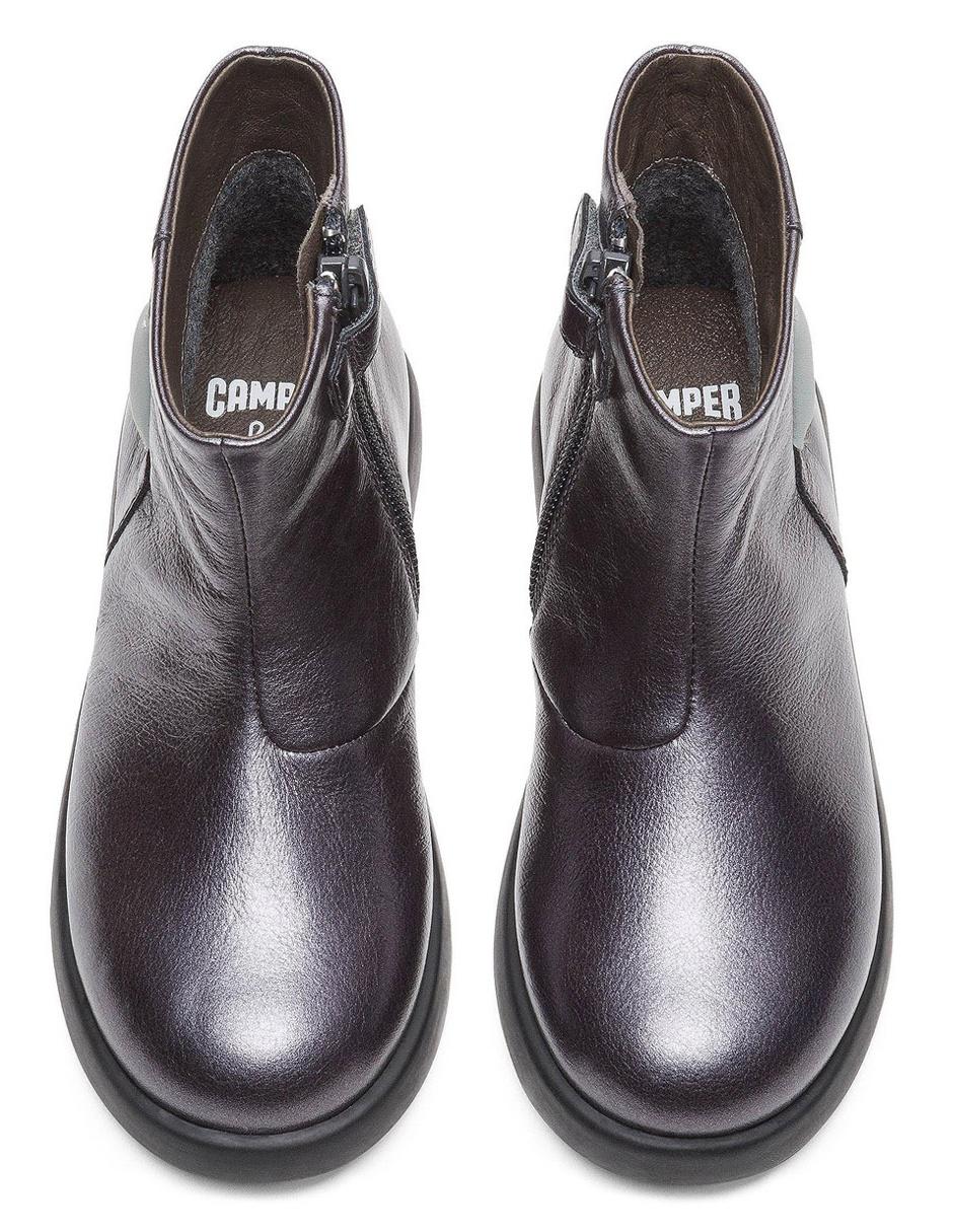 Bota de piel para niña