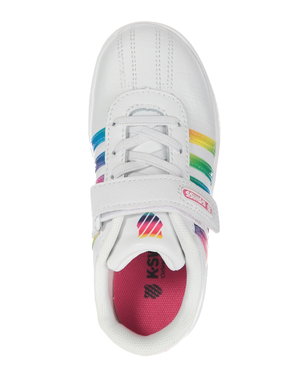 Tenis K-Swiss para niña Court Pro