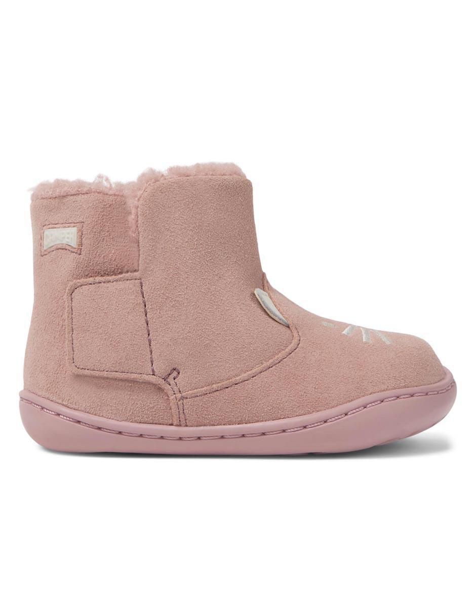 Bota de piel para niña