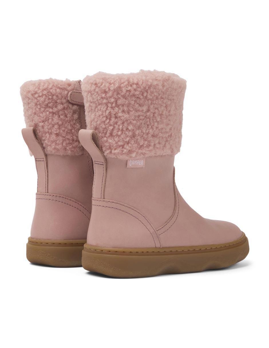 Bota de piel para niña