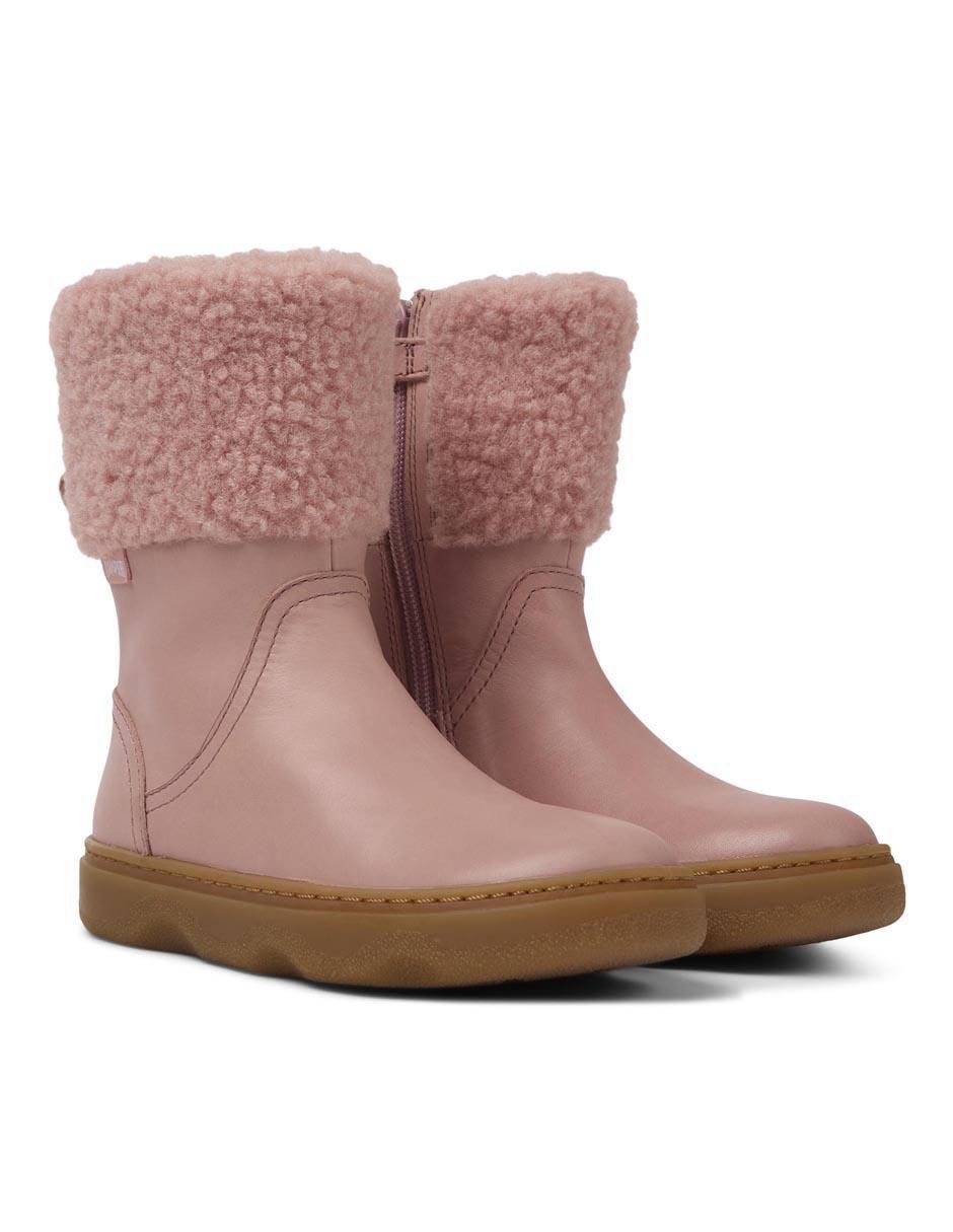 Bota de piel para niña