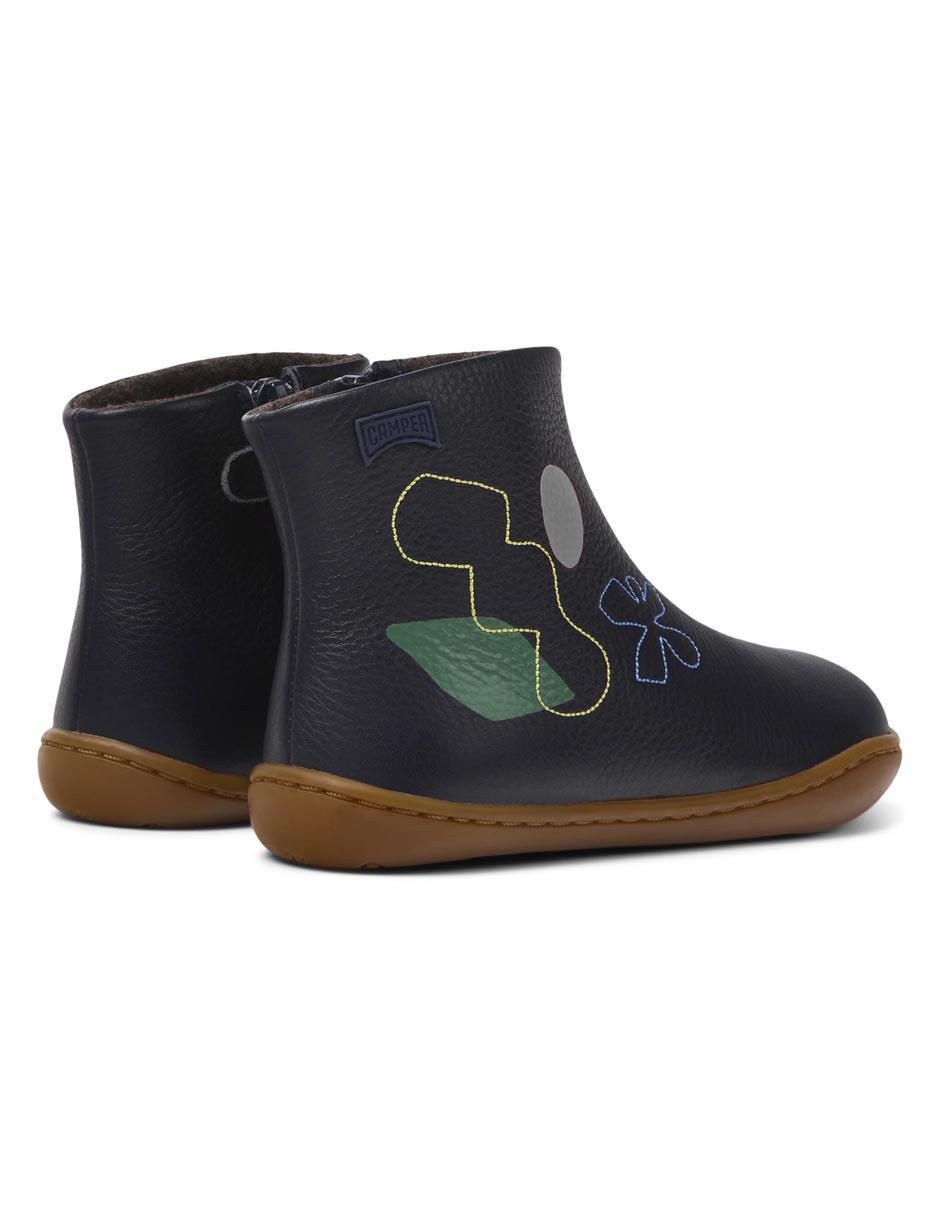 Bota de piel para niña