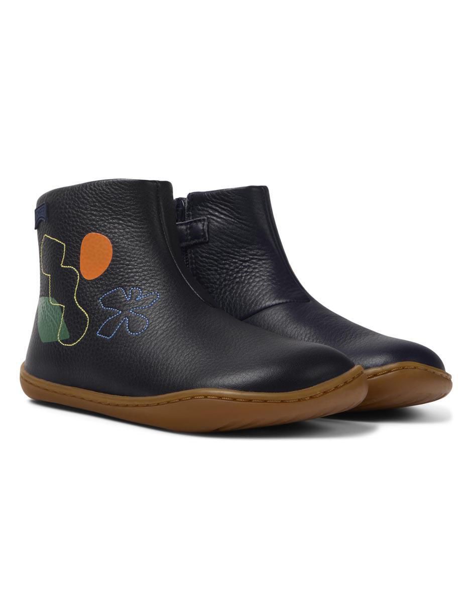 Bota de piel para niña