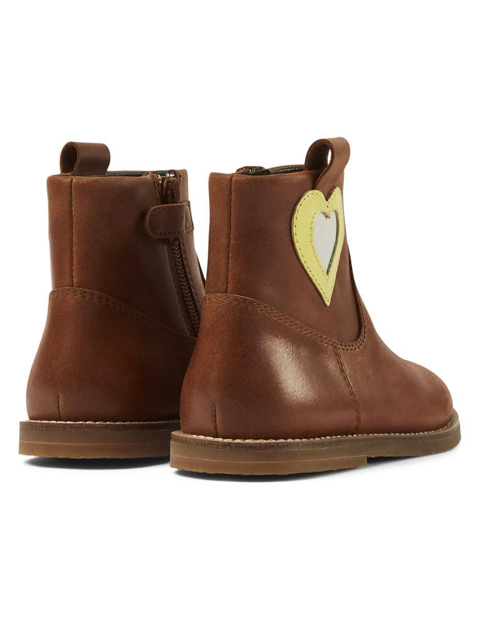Bota de piel para niña