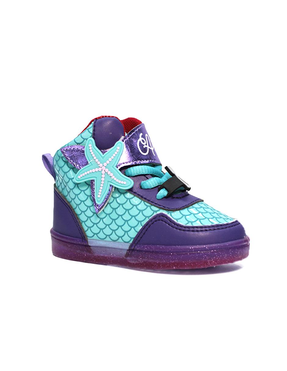 Tenis para niña La Sirenita 5