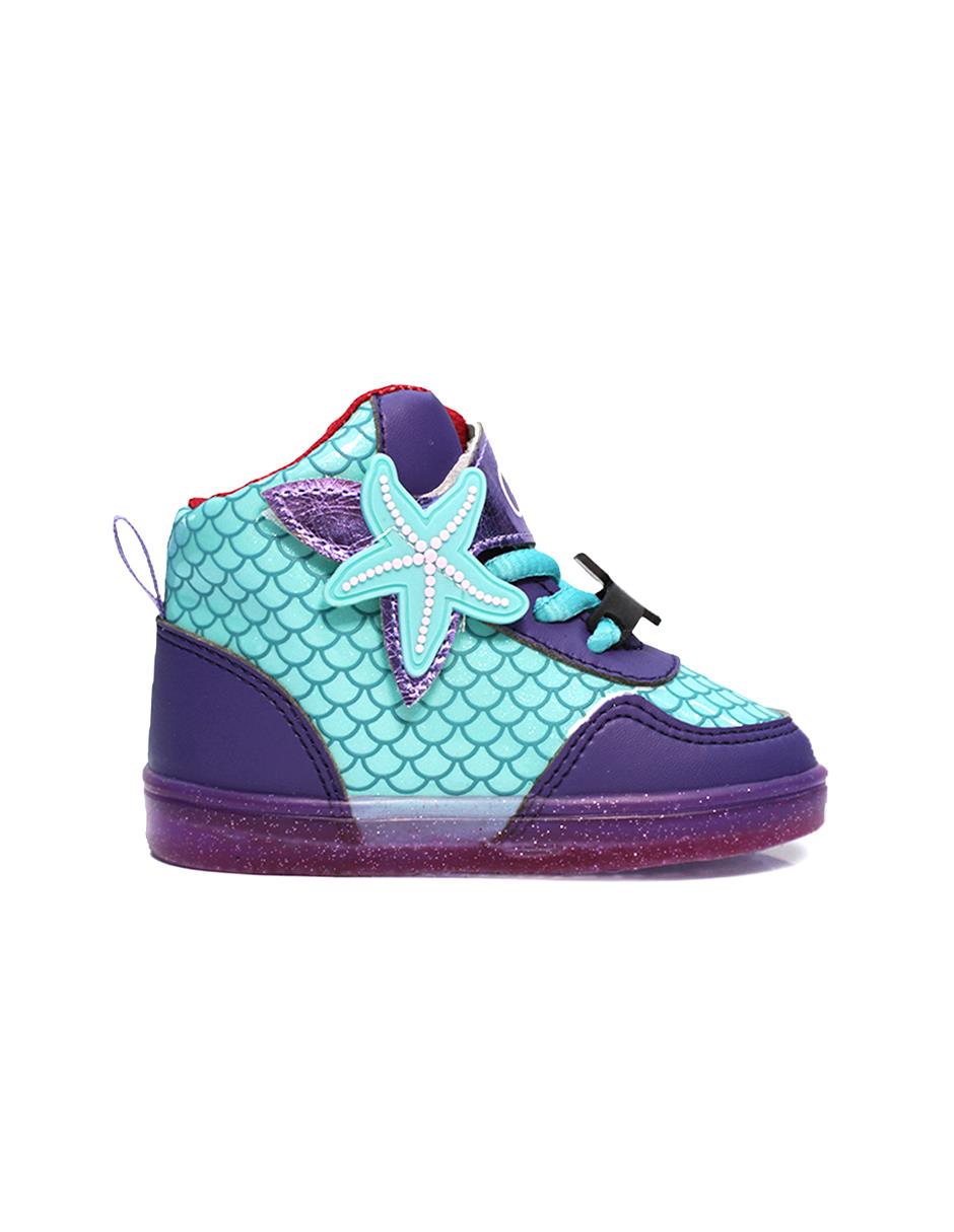 Tenis para niña La Sirenita