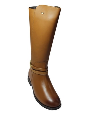 Bota de piel para niña