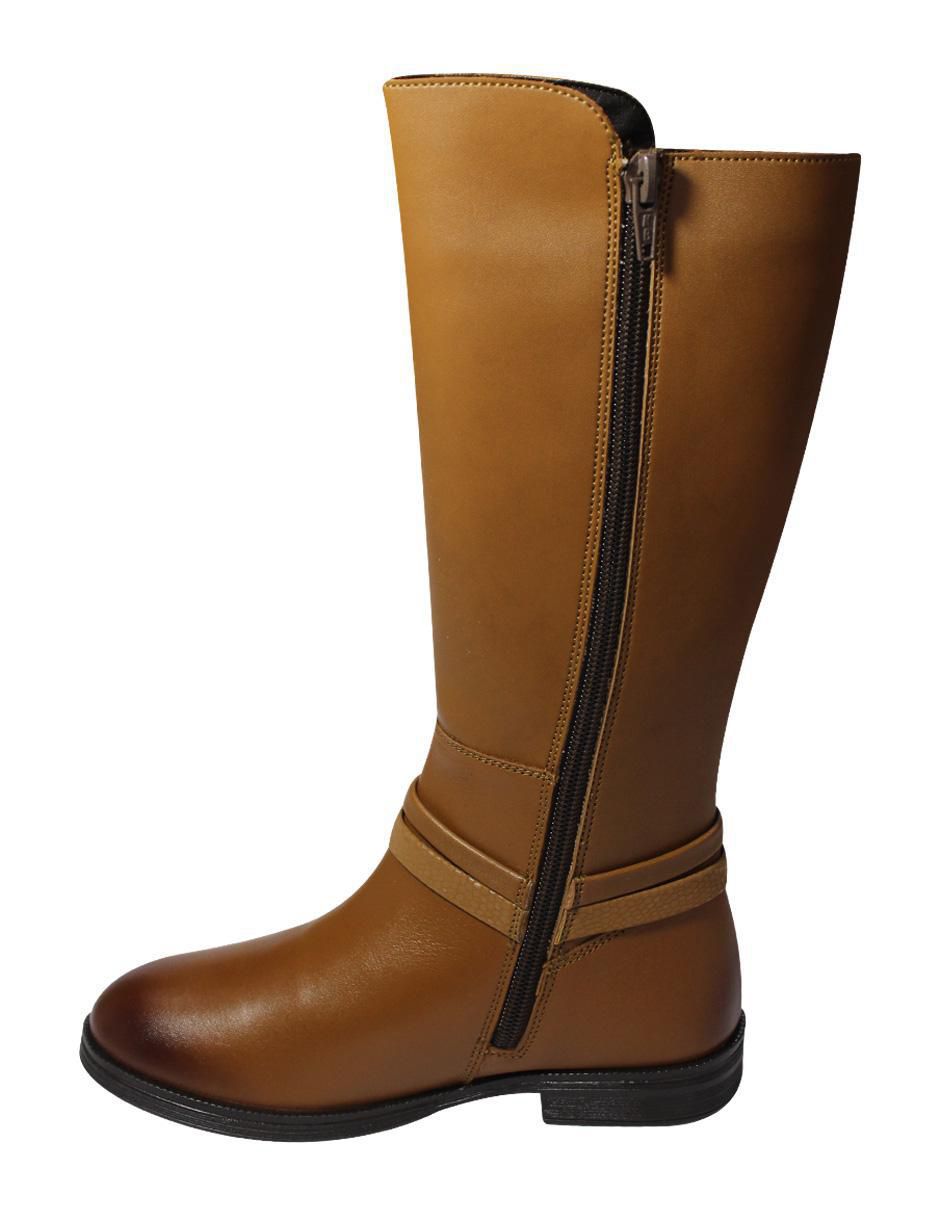 Bota de piel para niña