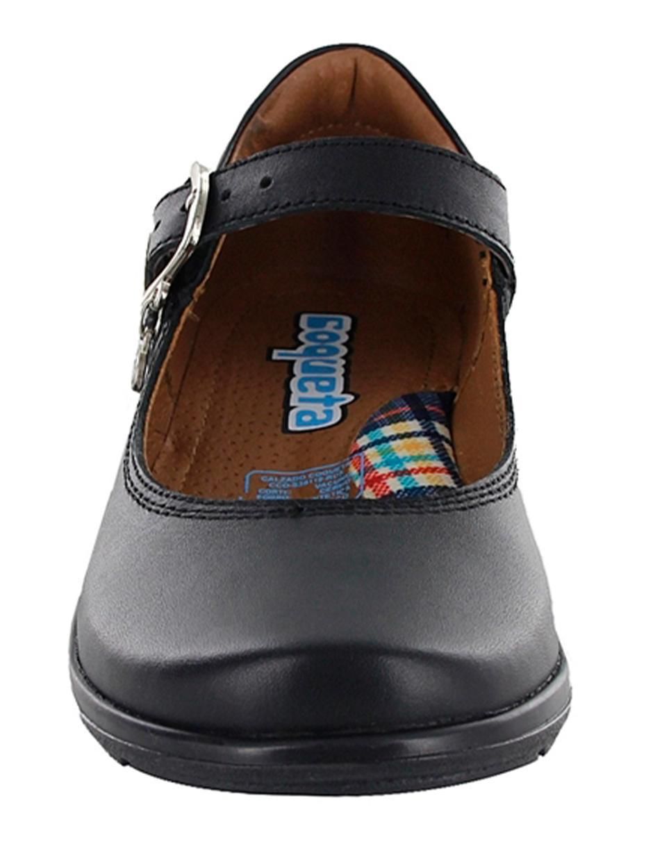Zapato Regreso A Clases de piel para niña