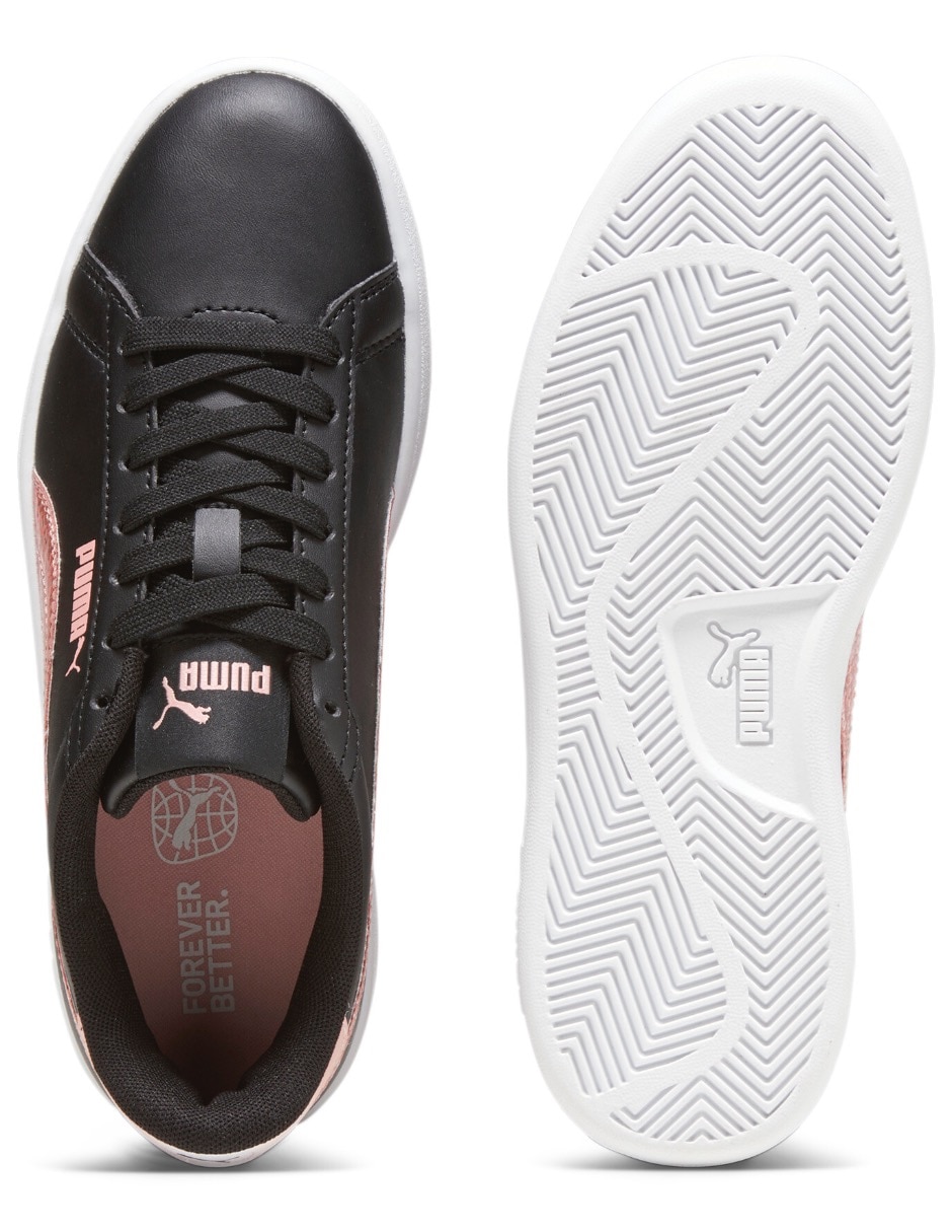 Tenis Puma Smash 30 L Star Glow Jr de niña para entrenamiento