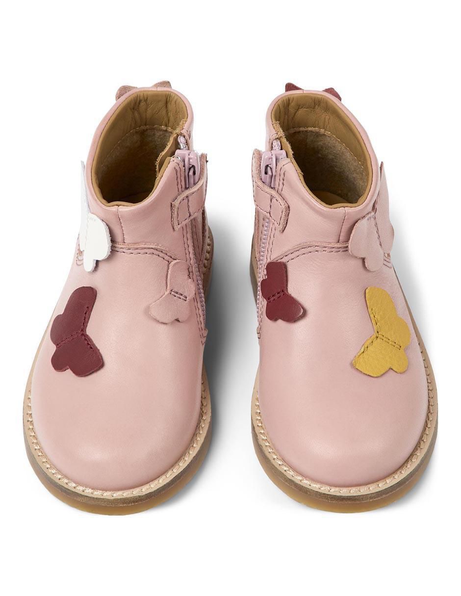 Bota de piel para niña