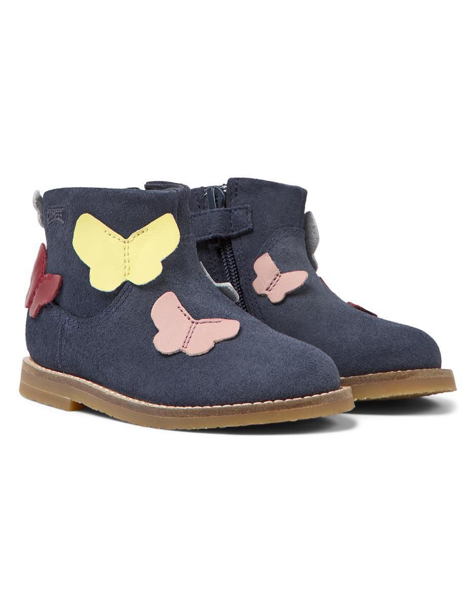 Bota de piel para niña