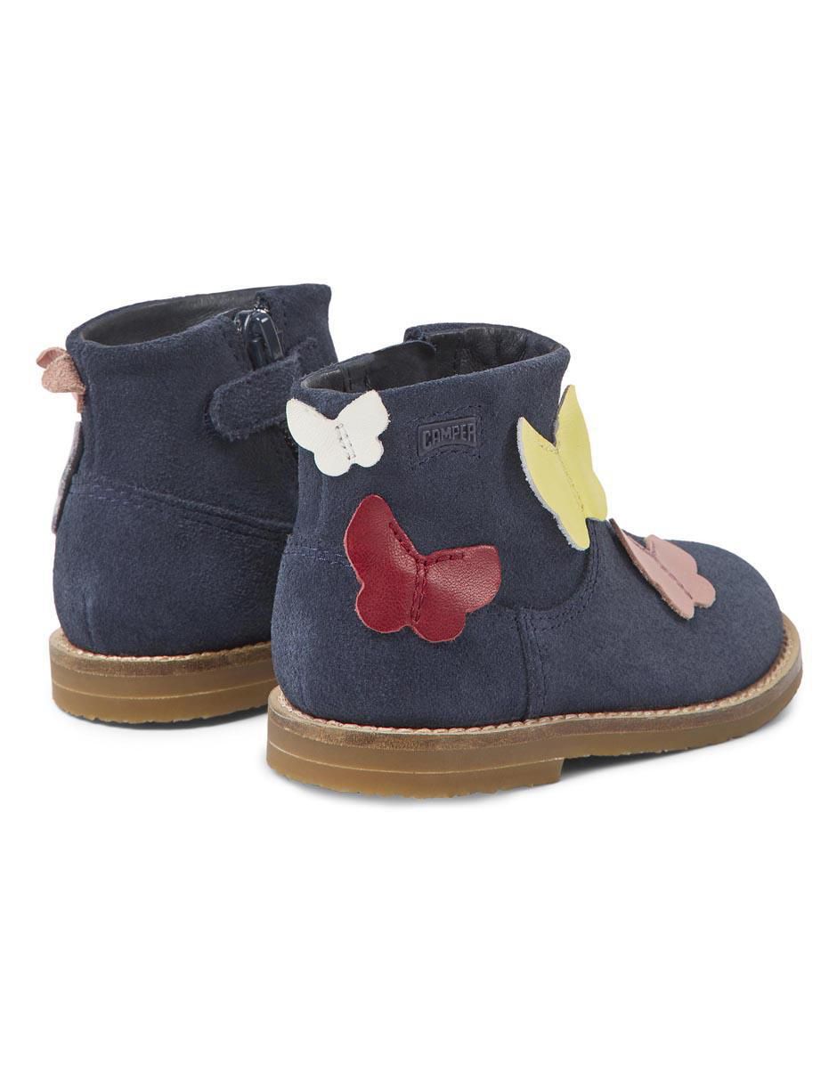 Bota de piel para niña