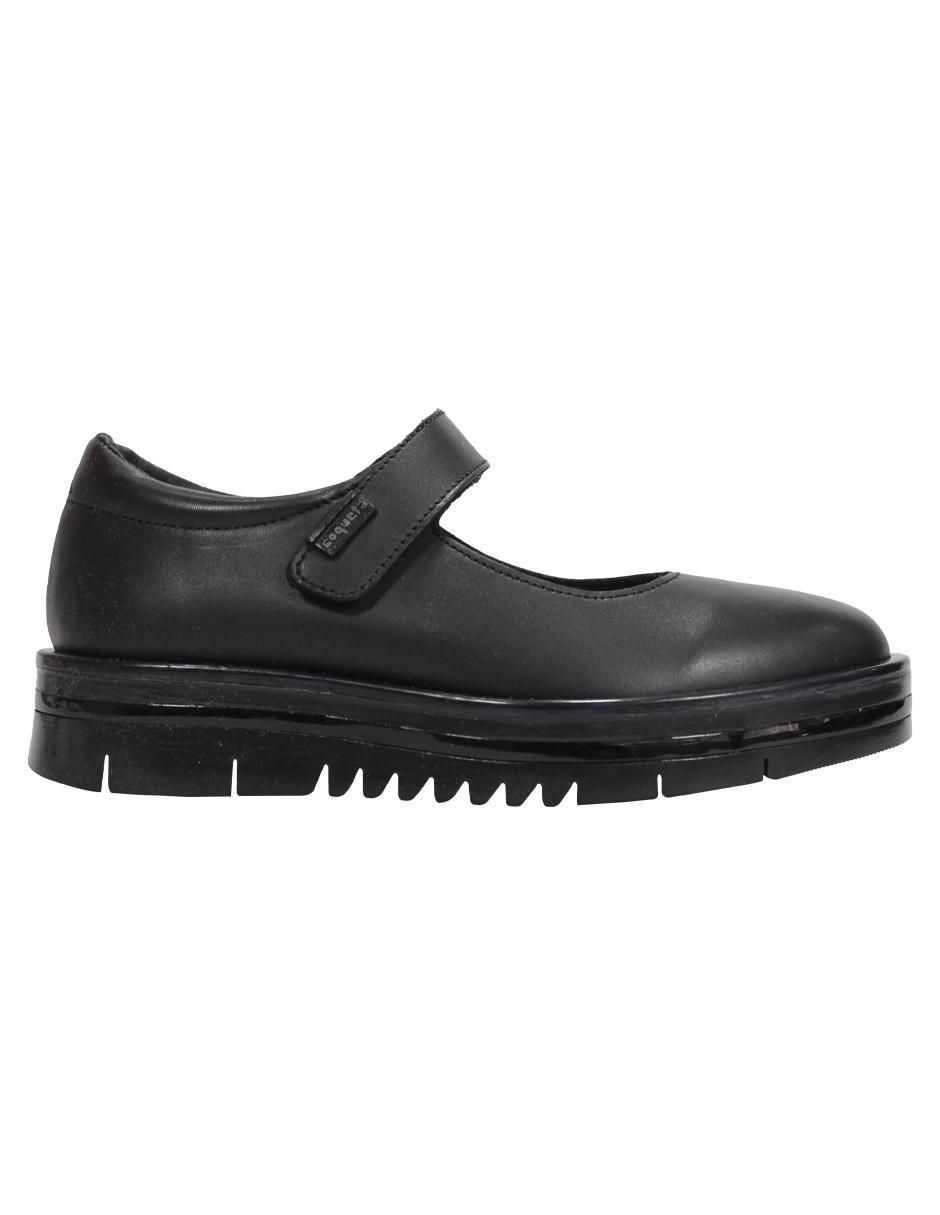 Zapato Coqueta de piel para niña