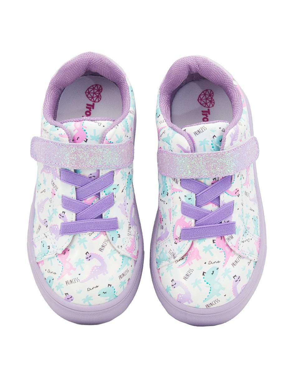 Tenis para niña Dinosaurios 5