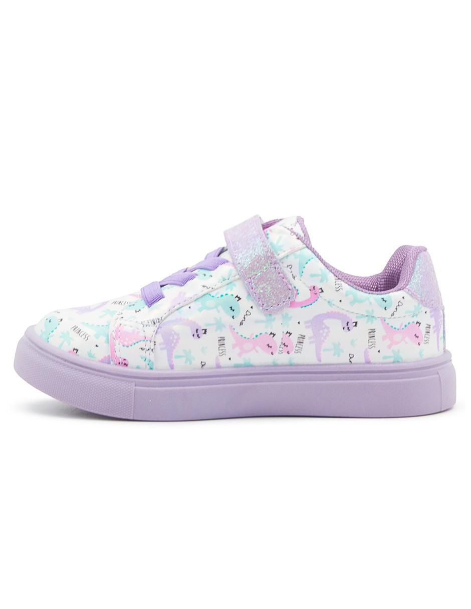 Tenis para niña Dinosaurios
