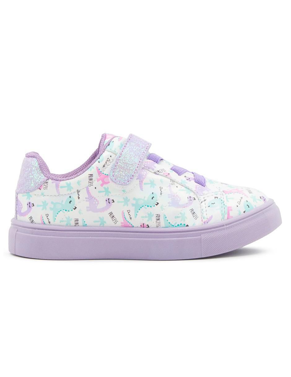 Tenis para niña Dinosaurios 7