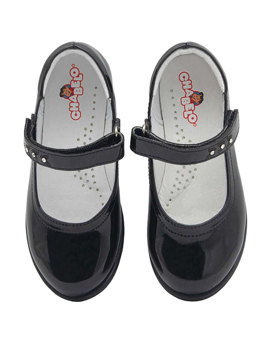 Zapato Back To School de piel para niña 3