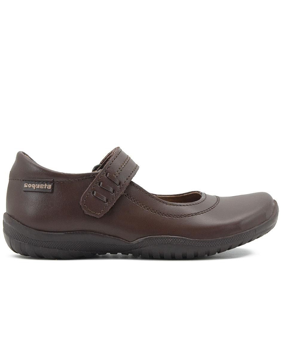 Zapato Mary Jane Coqueta de piel para niña 4