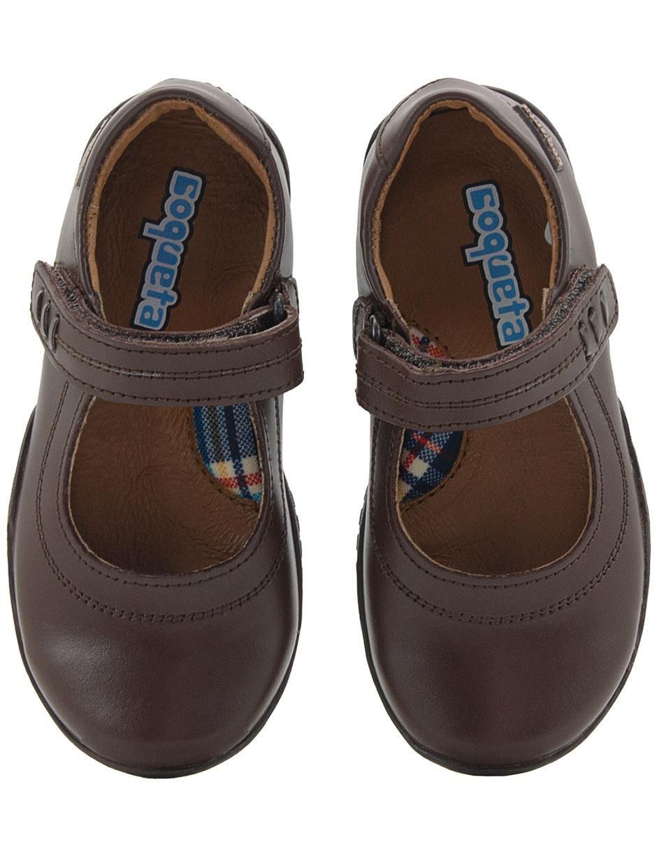 Zapato Mary Jane Coqueta de piel para niña 7