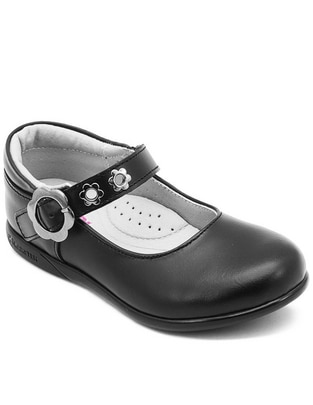 Zapato Back To School de piel para niña