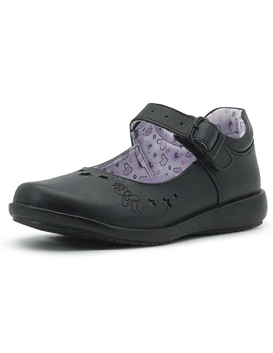 Zapato Back To School de piel para niña 4