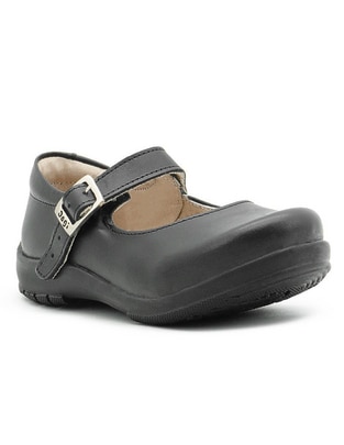 Zapato Back To School de piel para niña