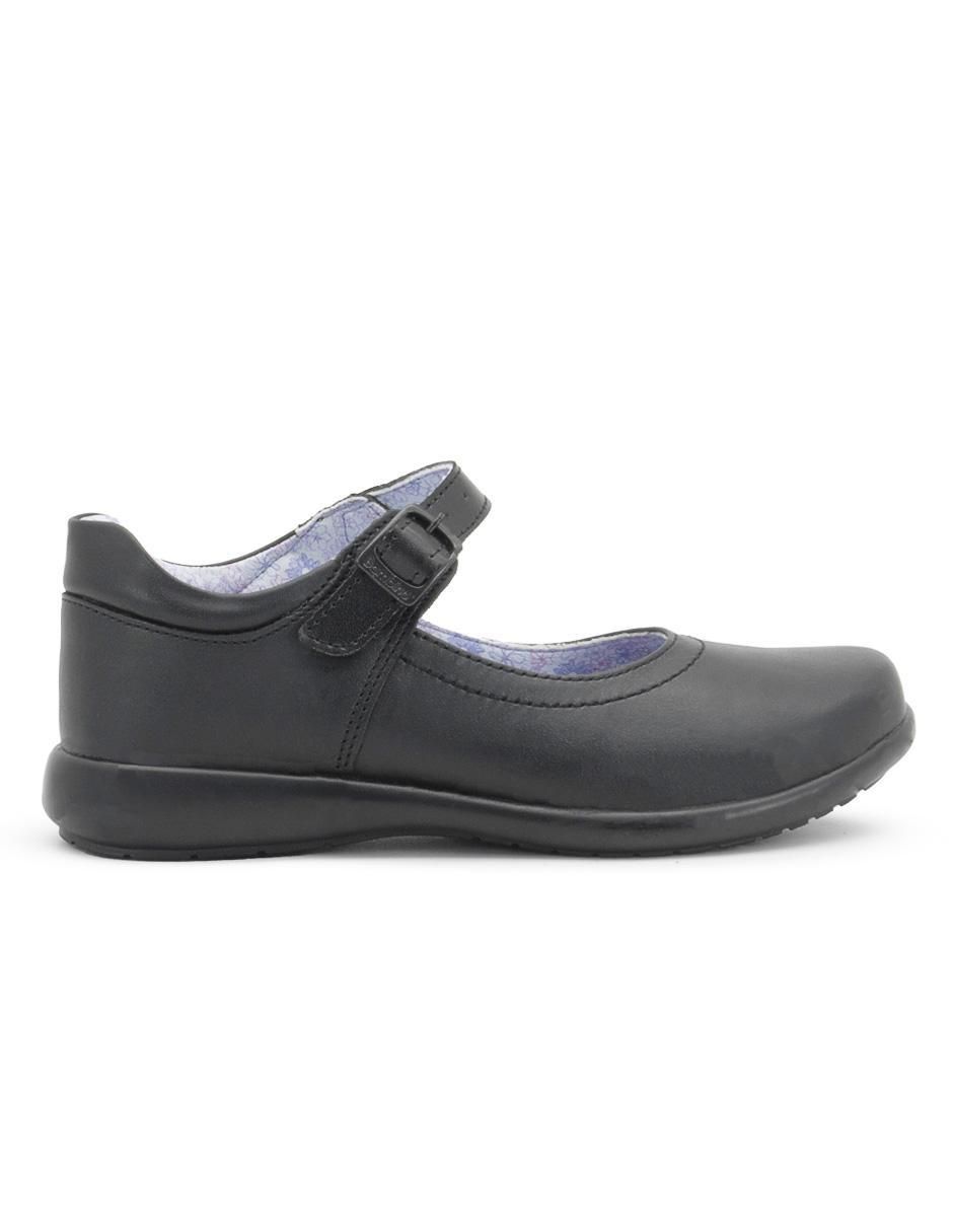 Zapato Back To School de piel para niña 2