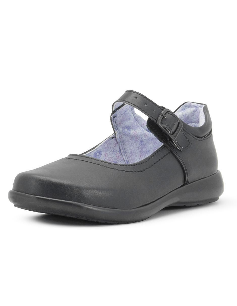 Zapato Back To School de piel para niña 4