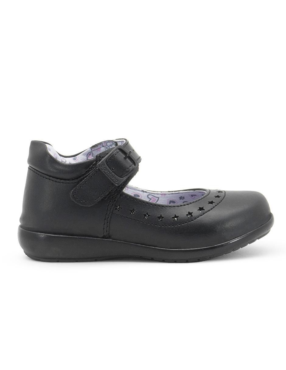 Zapato Back To School de piel para niña 3