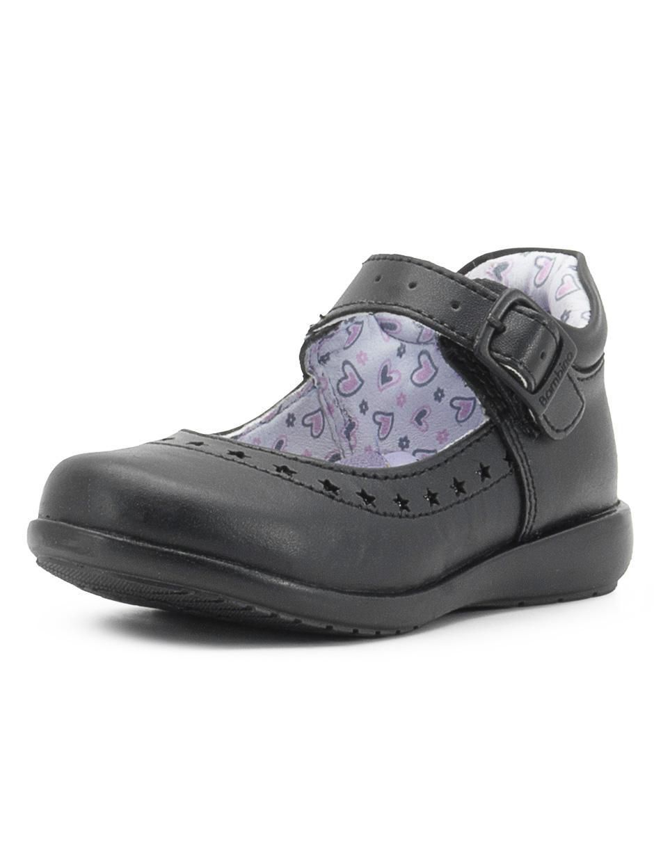 Zapato Back To School de piel para niña 4