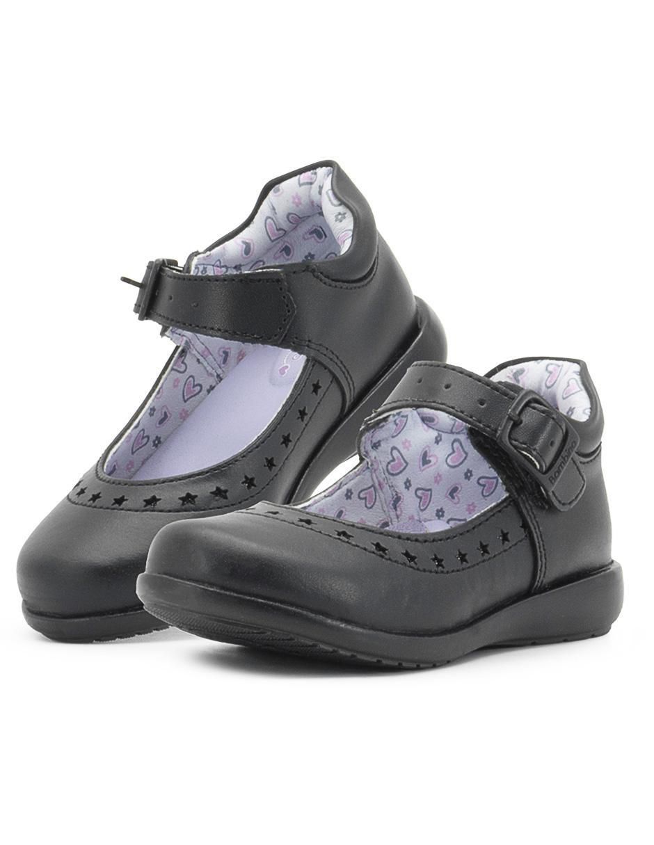 Zapato Back To School de piel para niña 6
