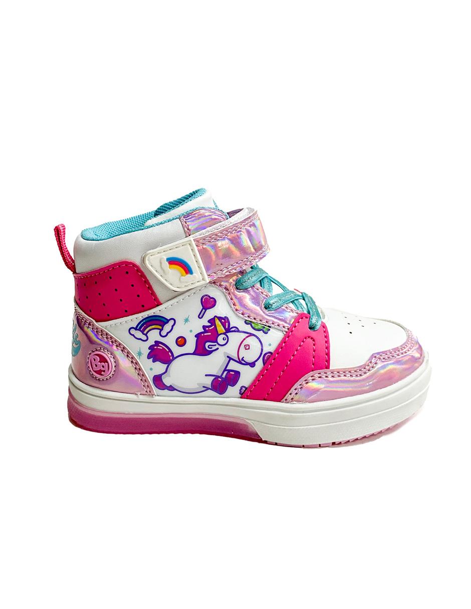 Tenis con luz Bubble Gummers para niña Mi villano favorito