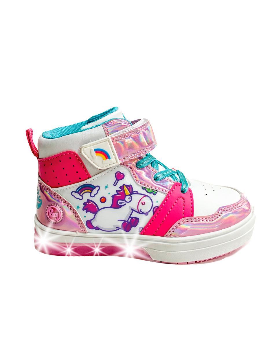 Tenis con luz Bubble Gummers para niña Mi villano favorito