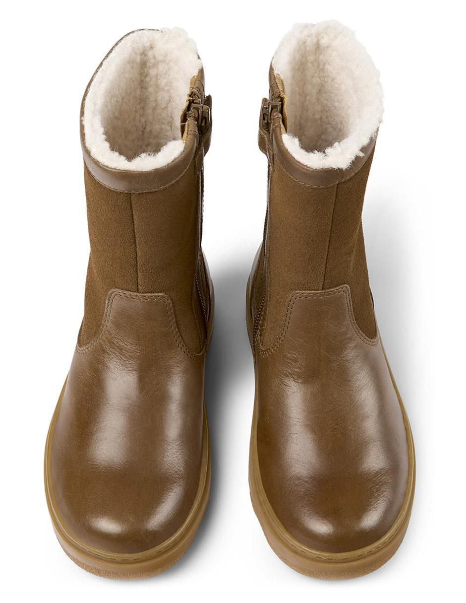 Bota de piel Kiddo para niña