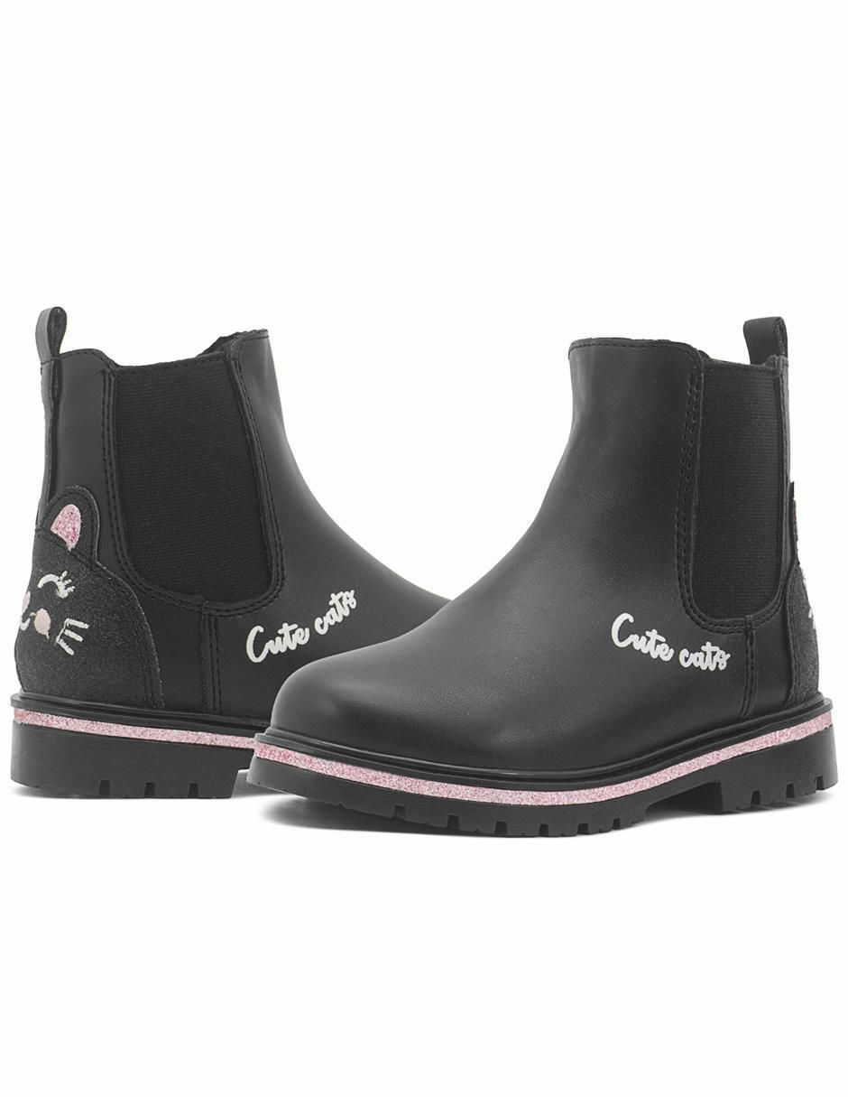 Botín Cute Cats para niña