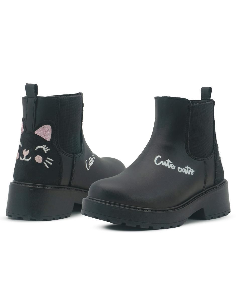 Botín Cute Cats para niña