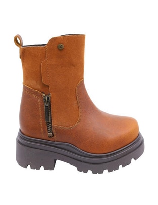 Bota de piel para niña Bota de piel para niña