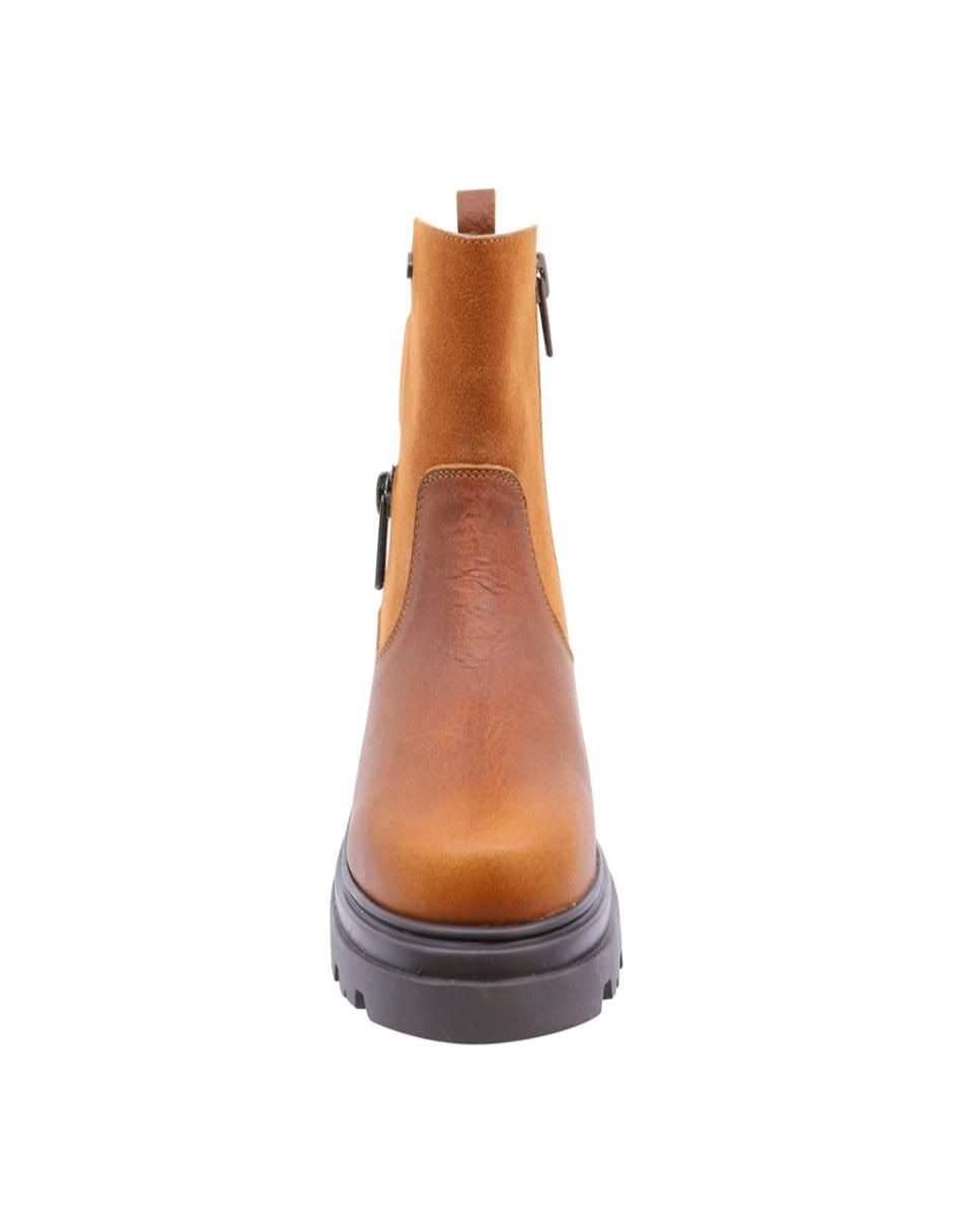 Bota de piel para niña