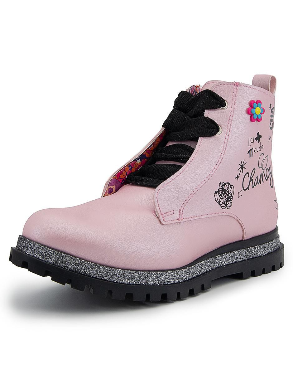 Bota Combat Boots Chamoy para niña 1