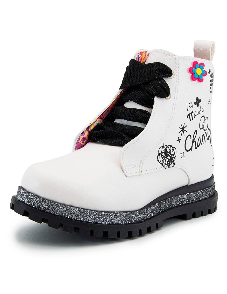 Bota Combat Boots Chamoy para niña Bota Combat Boots Chamoy para niña