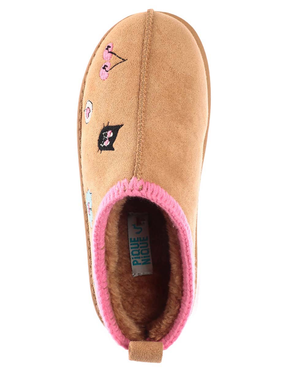 Pantufla para niña