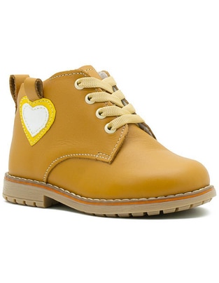 Bota de piel Preandante para niña