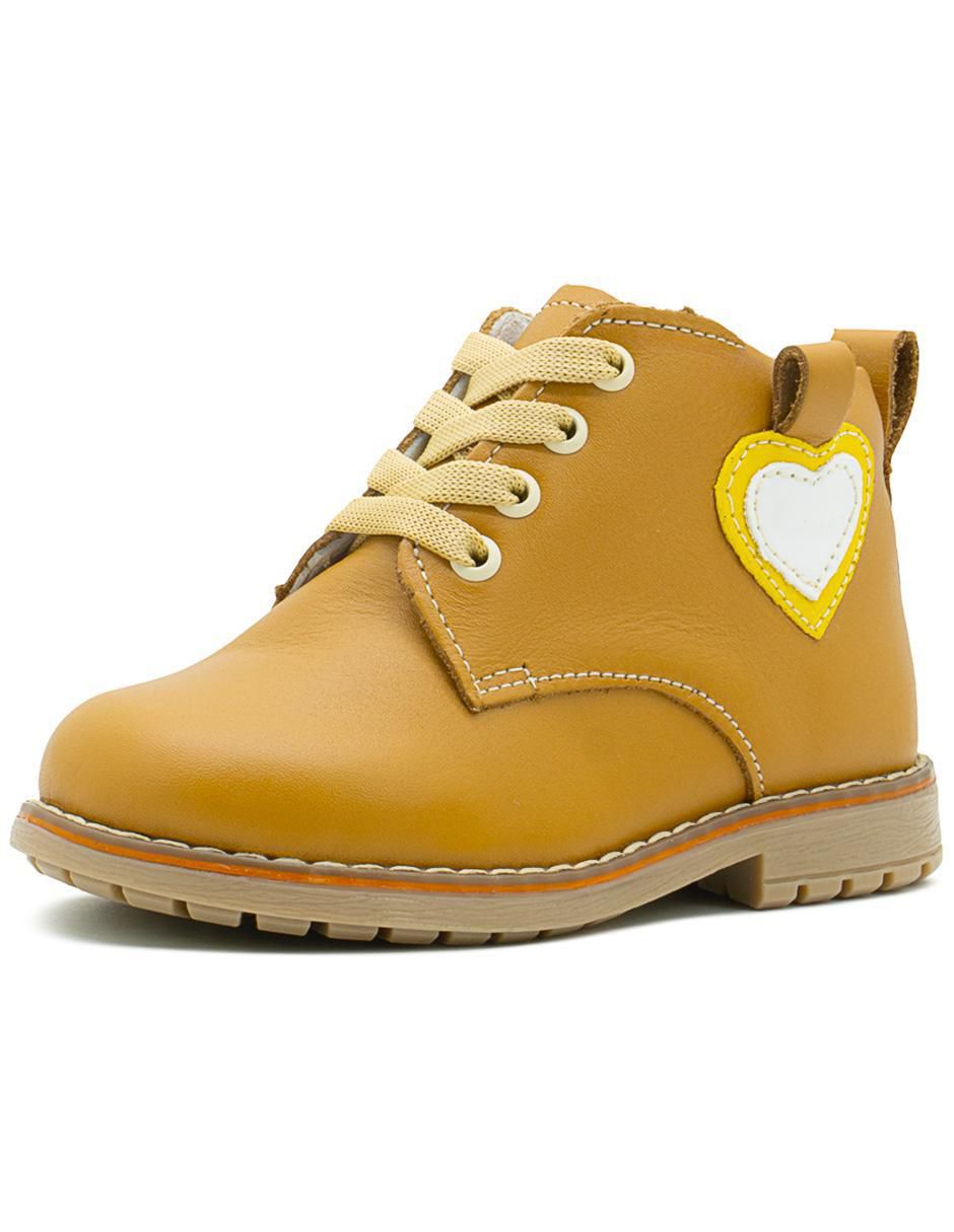 Bota de piel Preandante para niña
