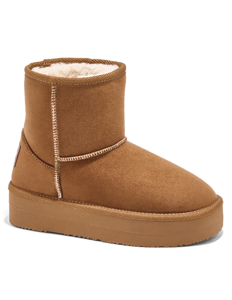 Bota de piel para niña